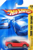 1/64 09 Corvette ZR1 (rojo) "Hot Wheels 2008 FIRST EDITIONS" [L 9924 0718]