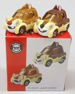 Chip and Dale Micro Cars (2 sets) "Tomica Disney Vehicle Collection" tóquio Disney Resort Limited