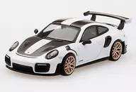 1/64Porsche911GT2RSヴァイザッハ包左方向盘(白色)「MINI GT系列」[MGT00086-L]