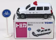 1/57 Toyota Probox Patrol Car Specification Police Department (White x Black) 「 Tomica 」 with Sign