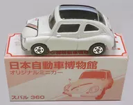1/50 Japan Automobile Museum Subaru 360 (White / made in Japan) "Tomica" Japan Automobile Museum Original