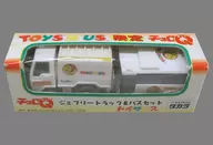 Choro-Q Toys R Us Geoffrey Truck (White) & Bus (White) 2 Set Toys R Us Original