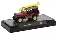 1/64 1944 Jeep MB - MAUI and SONS(ハーベストレッド) 「Auto-Thentics / Auto-Shows / Auto-Trucks ＆ M2 Gassers - Release 60」 [32500-60]