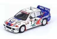 1/64 Mitsubishi Lancer Evolution III Austrália Rally 1996 #7 [IN64-EVO3-AU96]