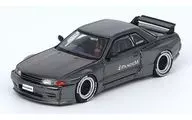 1/64 Nissan Skyline GT-R R32 Pandem (Chrome Black) [IN64-R32P-CHBHS]