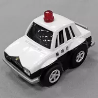 Q版赛车Skyline GT-R PGC10警视厅(白色×黑色)"Q版赛车巡逻车收藏Vol.1>