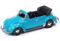 1/64 1975 VW Super Beetle Conversível (azul) "2020 Collector STORAGE Tin Release 5" [JLCT005A1BL]