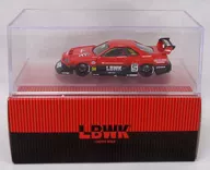 1/64 LIBERTY WALK ER34 Super Silhouette SKYLINE ADVANTAGE #5 (rojo x negro) [CM-R64-ER34-01]