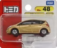 1/63 日産 ノート(シャンパンゴールド) 「トミカ No.48」