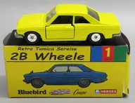 1/60 ブルーバード SSS クーペ(イエロー) 「2B Wheele レトロトミカシリーズ No.1」 ノスタルジックヒーローズ特注モデル