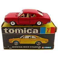 1/60 Honda 1300 Coupe 9 (Red / Black Box / Made in Japan) "Tomica No. 7"