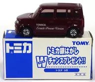 1/60 Toyota bB (Dark Red) "Tomica" Tomica Silver Peeler W Chance Present! Winner