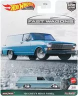 1/64' 64 Chevy Nova Panel 「 Hot Wheels Car Culture Fast Wagon 」 [GRJ66]
