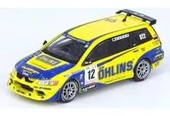 1/64三菱Lancer Evolution IX Wagon OHLINS超級耐久2006 13 th十勝24小時比賽#12[IN64-EVO9W-OHL]