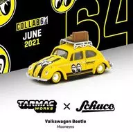 1/64 Volkswagen Beetle Mooneyes With roof rack and suitcases [T64S-006-ME1]