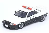 1/64 Skyline GT-R (R32) "PANDEM ROCKET BUNNY" Japan Police Livery Drift Car [IN64-R32P-JPDC]