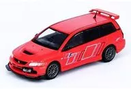 1/64 Mitsubishi Lancer Evolution IX Wagon 2005 Rally Art (Red)