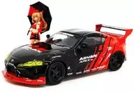 1/64 PANDEM gr Supra Advance Livery & Race Queen Set [PR64-PANA90-ADV]