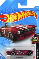 1/64 TRIUMPH TR6 #54(ワインレッド) 「Hot Wheels RACE DAY」 [GTB87-M7C5]