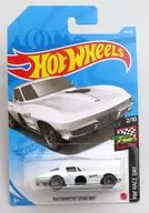 1/64 '64 CORVETTE STING RAY (White) "Hot Wheels RACE DAY" [GTB88-M7C5]