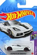 1/64 "19 CORVETTE ZR1TM convertible (blanco x negro)" Hot Wheels TORQUE "[GRY03-M7C5]