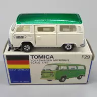 1/67 Volkswagen Mini bus TOKYU HANDS (White x Green / Blue Box / Made in Japan) "Tomica Foreign Car Series F29"