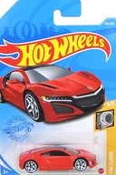 1/64 17 ACURA NSX (vermelho x preto) "Hot Wheels TURBO" [GRR59-M7C5]