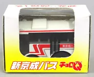 Q版賽車新京成巴士(白色×紅色)