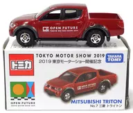1/66 三菱 トライトン(レッド) 「2019 東京モーターショー開催記念トミカ No.7」