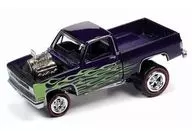 1/64 1981 シェビー シルバラード 10(パープル×グリーングラフィックス) 「2021 ストリート フリークス リリース 3 セットA」 [JLSP178A]