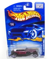 1/64 1931 DUESENBERG MODEL J (blanco x rojo x negro) "Hot Wheels" [53719-0910D1]