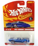 1/64 1967 CAMARO CONVERTIBLE (azul x blanco) "Hot Wheels Classics Series2" [J2763]