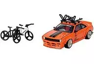 1/64 Nissan シルビア S14 Rocket Bunny Boss Aero ルーフラック、自転車付 [IN64-S14B-SEMA15]