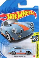 1/64 PORSCHE 356 OUTLAW Gulf #68 (Light Blue x Orange) "Hot Wheels HW SPEED GRAPHICS" [GRY45-M7C5]