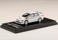 1/64 三菱ランサーエボリューション6 T.M.E. スペシャルカラーリングパッケージ CP9A(スコーティアホワイト) [HJ641033CW]