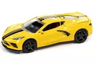 1/64 2020 Chevy Corvette (Accelerated Yellow x Black) [AWSP084B]