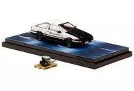 1/64 Toyota Sprinter Treno GT APEX (AE86) "INITIAL D" with Project D / 4A-GE 5-valve display model [HJ642008DD]