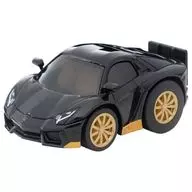 Choro-Q 0 Z-74c Lambo (Katekyō Hitman Reborn!) Rugini Aventador ミウラオマージュ (negro) [315315]
