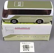 1/156 Mitsubishi Fuso Aero Queen Kei M Kanko (Beige x Dark Beige x White) 「 Tomica 」