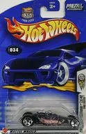 1/64 TIRE FRYER (azul x padrão de fogo) "Hot Wheels 2003 FIRST EDITIONS" [56373-0711]