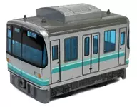 CHORO Q 9000 series Nanboku Line (Silver x Green) "CHORO Q Toei Subway Monogatari"