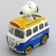 CHORO Q Snoopy Bus 2 (Blue x White) "CHORO Q Snoopy Collection"