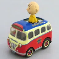 CHORO Q Charlie Brown Bus (Red x Beige) "CHORO Q Snoopy Collection"
