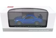 1/64 SKYLINE GT-R BNR34V-spec II (azul) "NISSAN MODEL CAR COLLECTION" [KWAM003013]
