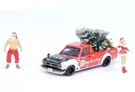 1/64 Nissan Sunny Truck Hako-Tora 21 Inno Santa Truck 2021 x' Mas Special Edition (Red x White x Black) [IN64-HKT-XMAS21]