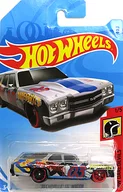 1/64 '70 CHEVELLE SS WAGON #03 (Silver x Blue x Yellow) "Hot Wheels HW DAREDEVILS" [FRR81-D7C3]