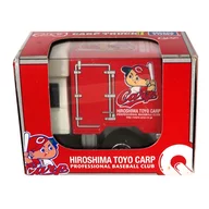CHORO Q CARP TRUCK II Hiroshima Toyo Carp 1 Military Transport Vehicle (Red x White)