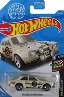 1/64 70 FORD ESCORT RS1600 GUM BALL 3000 #3 (blanco x negro) "Hot Wheels RACE DAY" [FYD23-D9C0F]