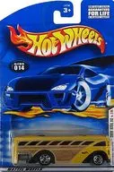 1/64 SURFIN SCHOOL BUS (amarillo x negro x marrón) "Hot Wheels 2001 FIRST EDITIONS" [28736 a 0910]