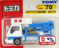 1/68 Isuzu Elf Aerial Work Vehicle (Blue x White) "Tomica Tomica No. 70"
